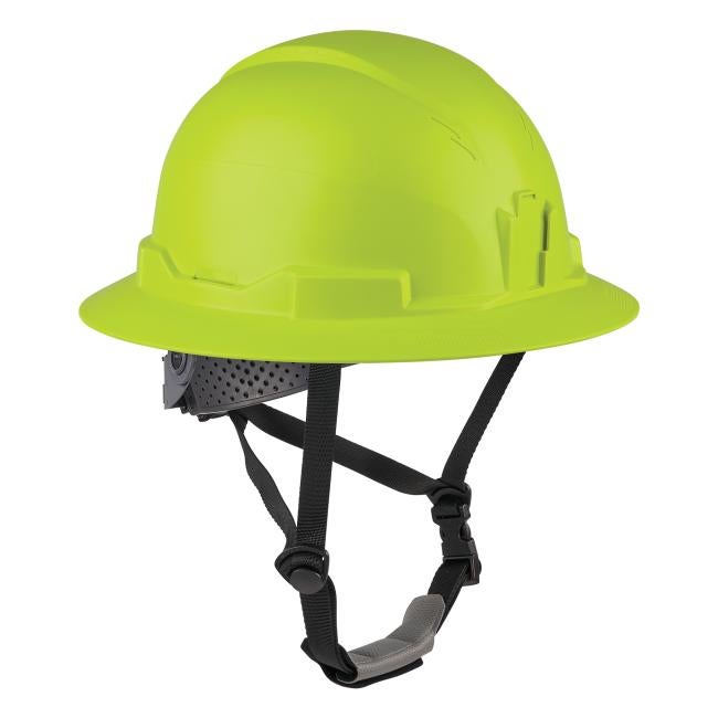 3q view of mips type 2 full brim safety helmet