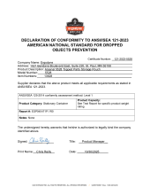 ansi isea 121 coc 5528 pdf